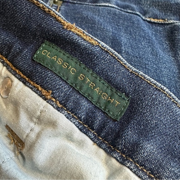 Lauren Ralph Lauren Blue Straight Leg Jeans - Picture 5 of 9